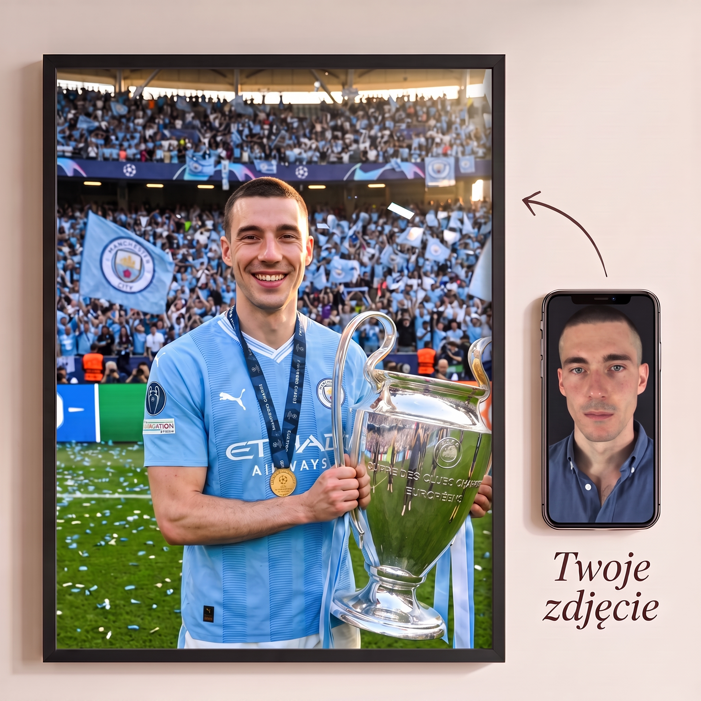 Piłkarska Gwiazda Manchesteru City