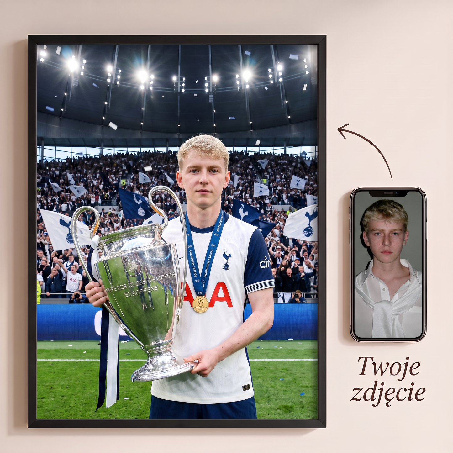 Piłkarska Gwiazda Tottenhamu