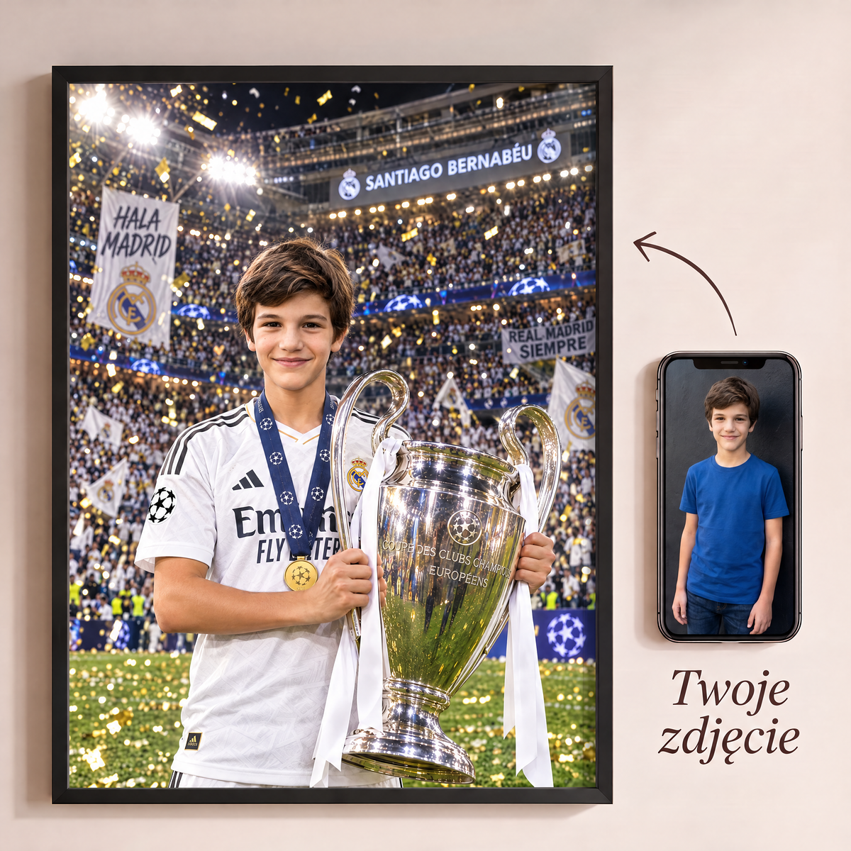 Piłkarska Gwiazda Madrytu